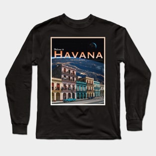 POSTCARD: HAVANA. Long Sleeve T-Shirt